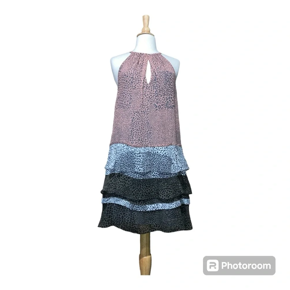 Ramy Brook Printed Leomi Dress, Size Medium - Picture 3 of 8